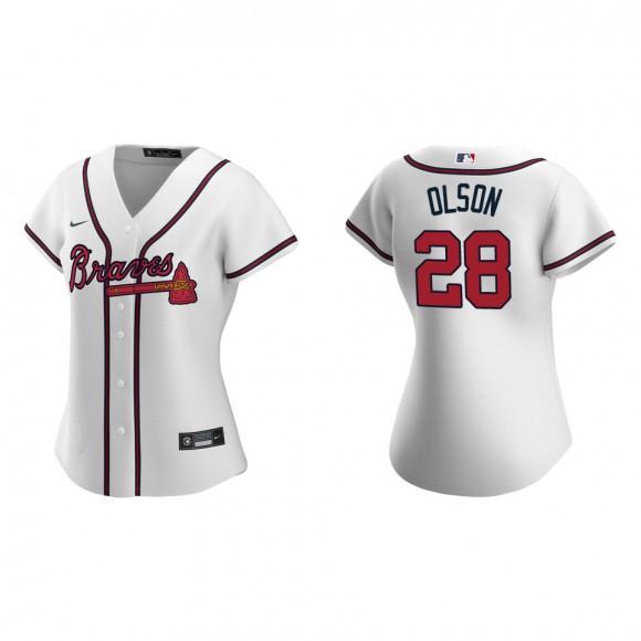 Matt Olson Women's Atlanta Braves White Replica Jersey