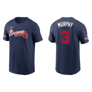 Men's Atlanta Braves Dale Murphy Navy 2022 Gold Program T-Shirt