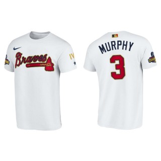 Men's Atlanta Braves Dale Murphy White 2022 Gold Program T-Shirt