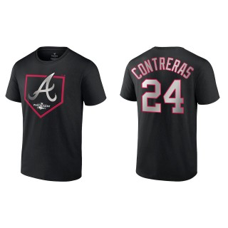 William Contreras Atlanta Braves Fanatics Branded Black 2022 Postseason Around the Horn T-Shirt