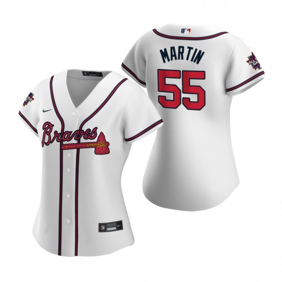 Women's Atlanta Braves Chris Martin White 2021 MLB All-Star Game Replica Jersey